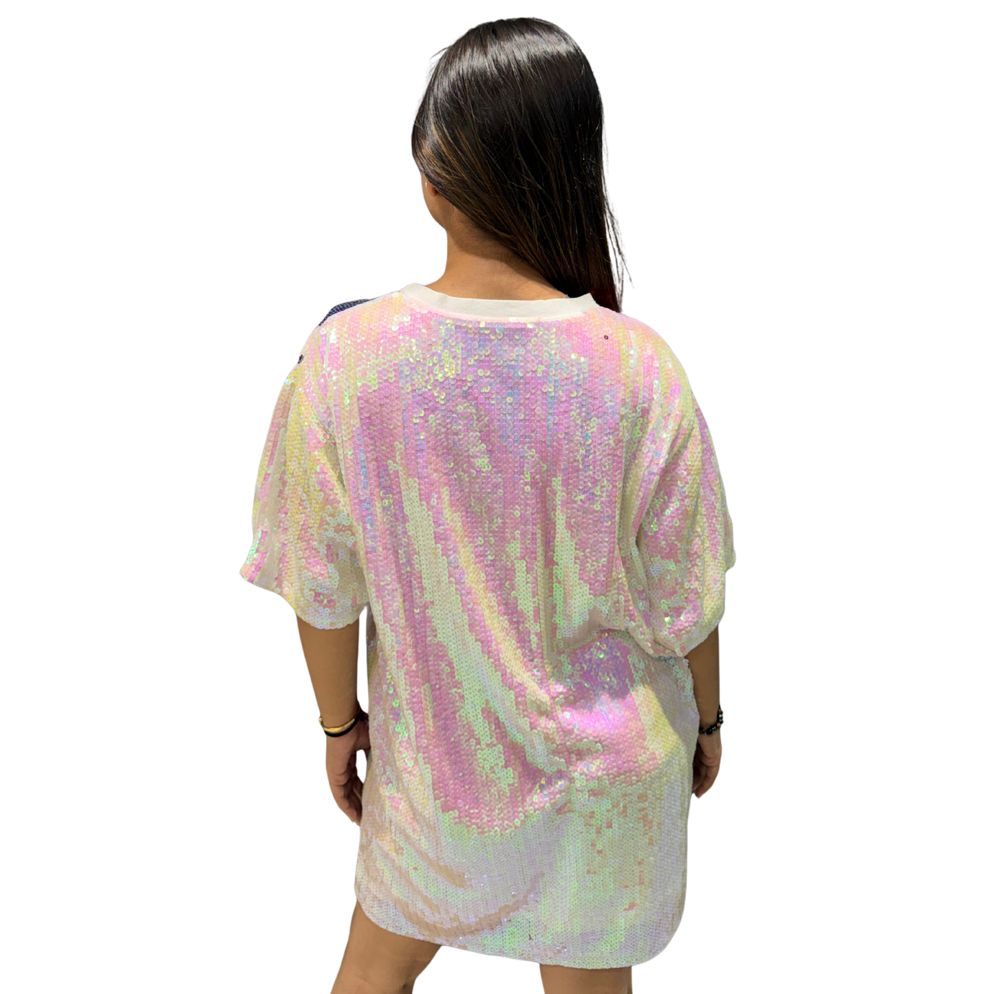 Multicolor Sequin Shift Dress | Women’s Party & Statement Dress
