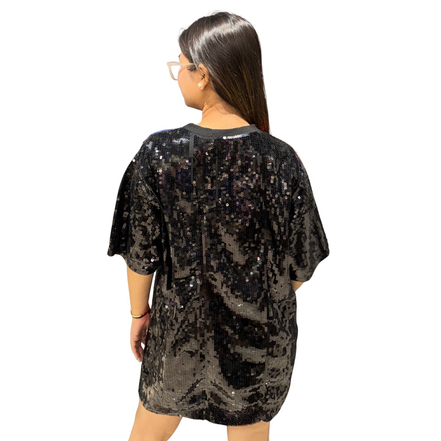 TypoPop Sequin Statement Dress