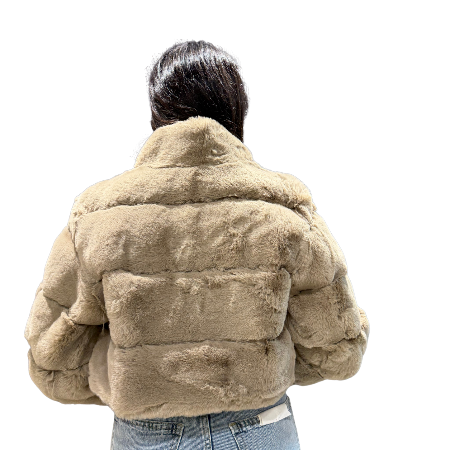 Luxe Faux Fur Bubble Jacket – Winter Premium Collection