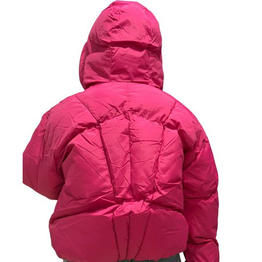 Women’s Vibrant Hot Pink Puffer Jacket