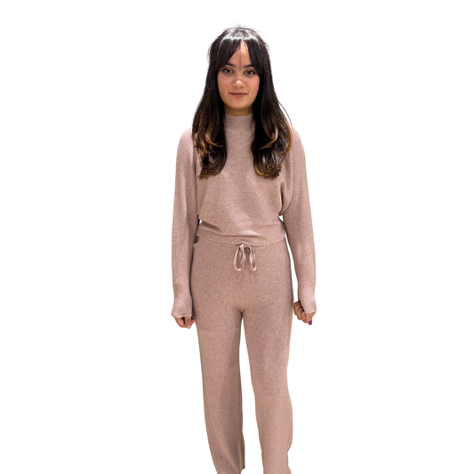 Luxe Ribbed Knit Lounge Cord Set