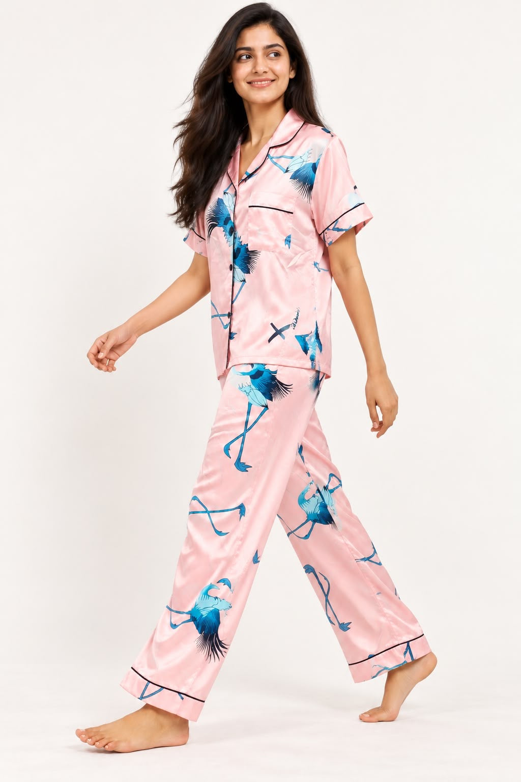 Satin Night Suit