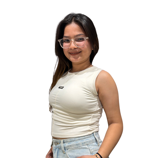 Ribbed Crop Top – Minimal Everyday Fit