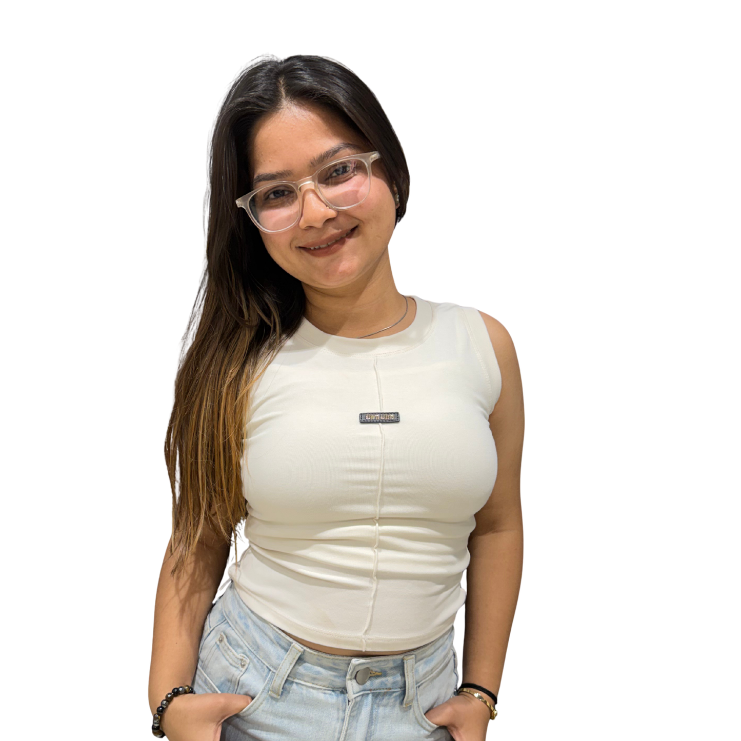 Ribbed Crop Top – Minimal Everyday Fit