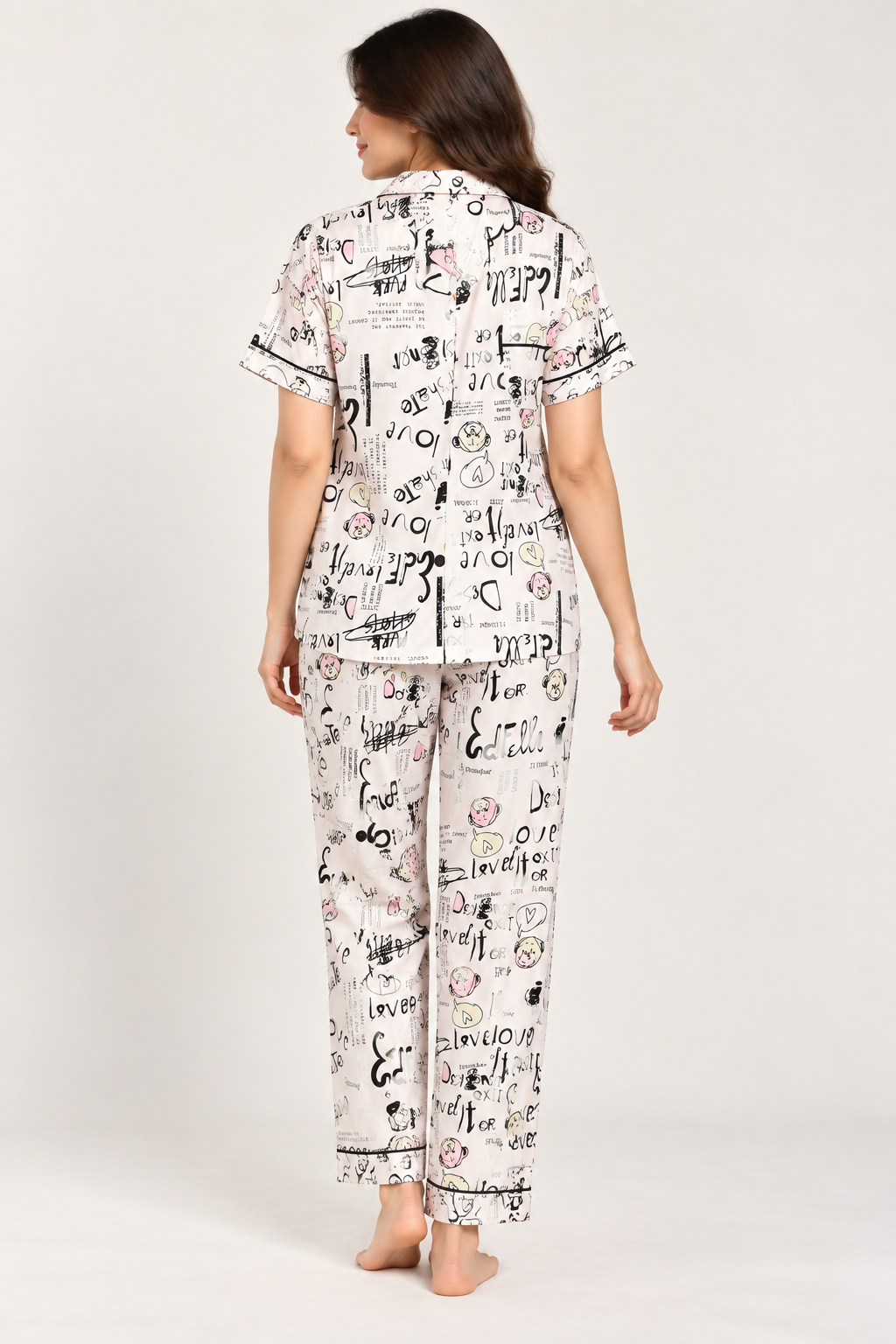 Printed Night Suit