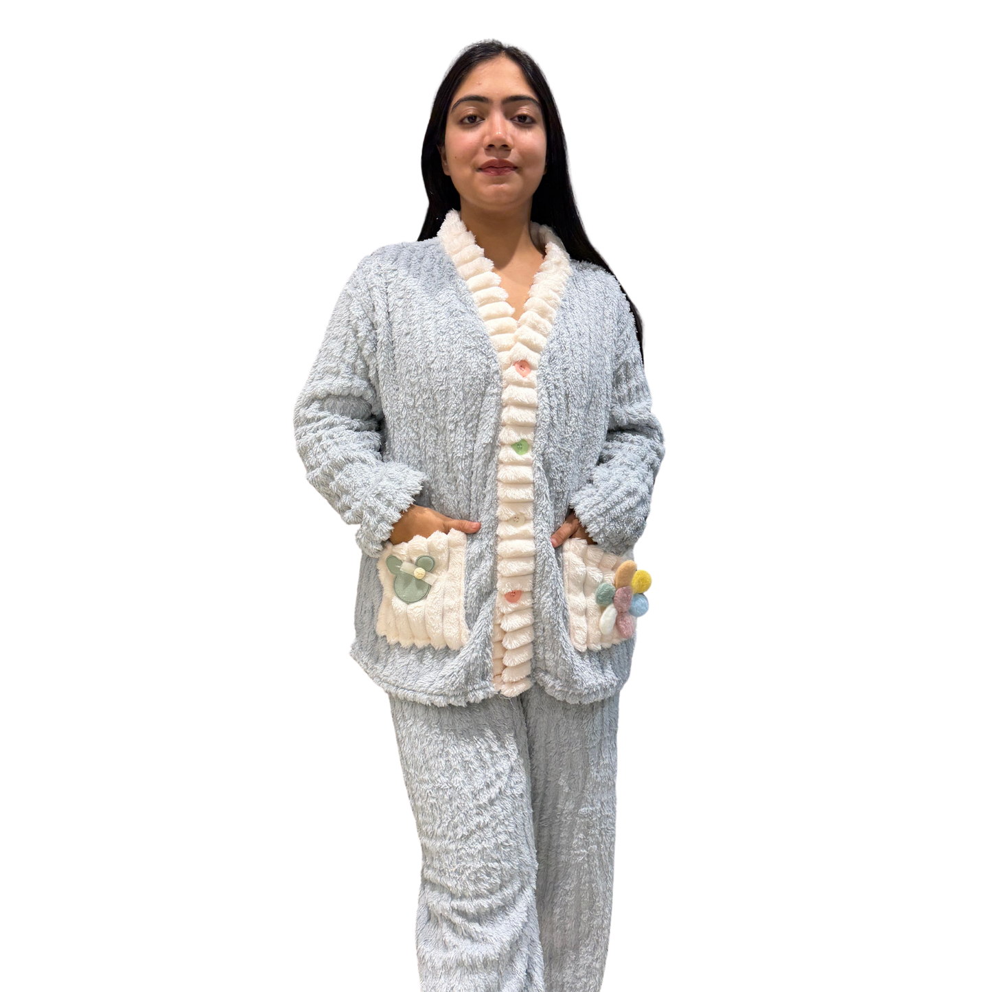Plush Cloud Knit Loungewear Set