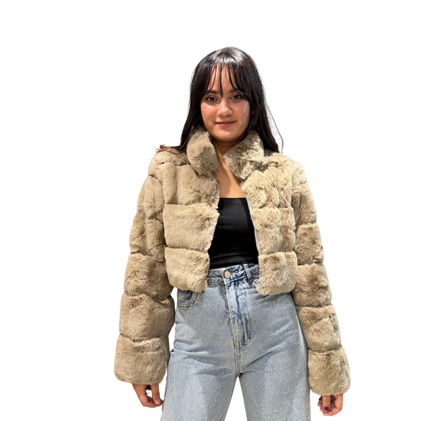 Luxe Faux Fur Bubble Jacket – Winter Premium Collection