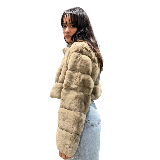 Luxe Faux Fur Bubble Jacket – Winter Premium Collection