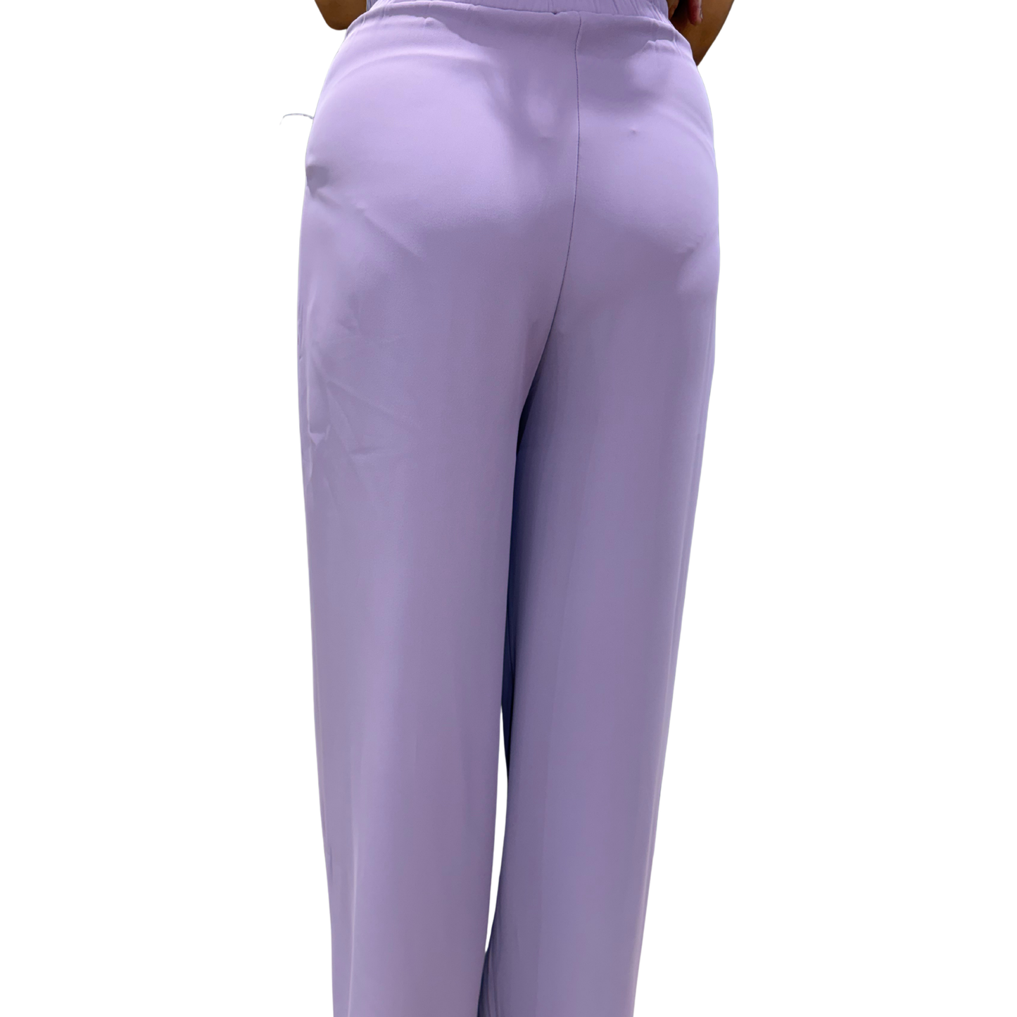 LavishFold™ Women’s High-Waist Double-Button Pleated Trousers – Lavender