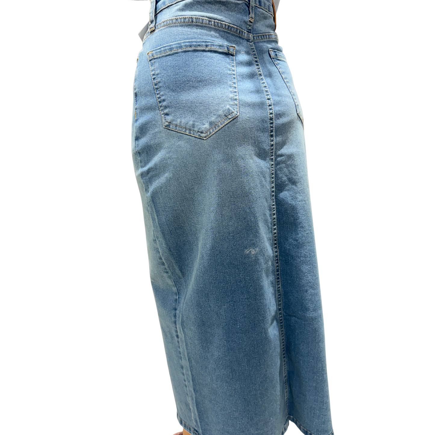 The Essential A-Line Denim Skirt