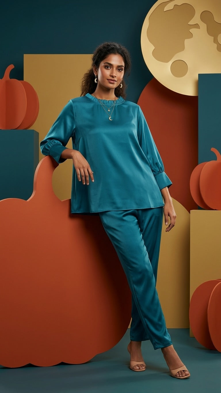 Satin Co-ord Set