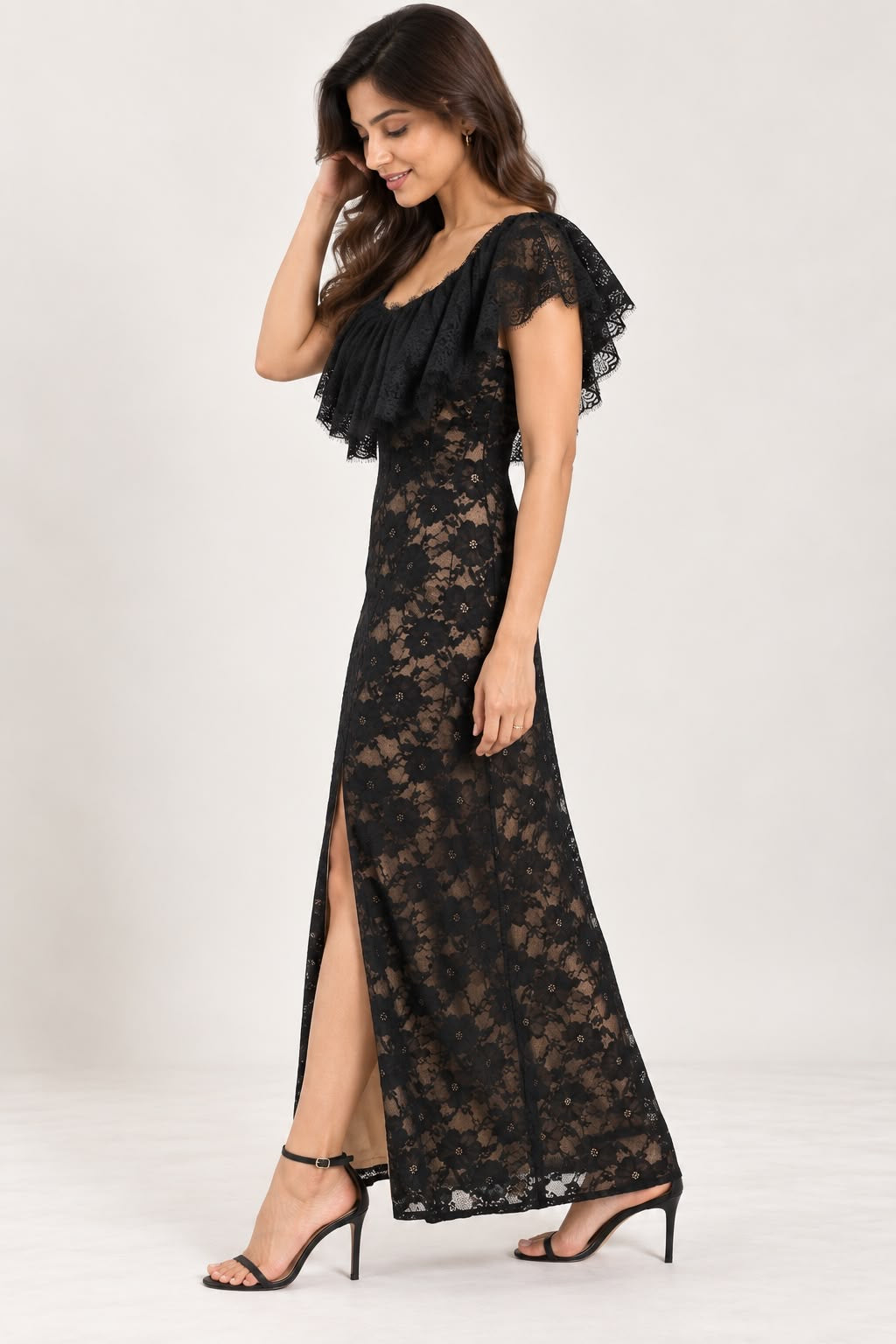 Black Floral Dress